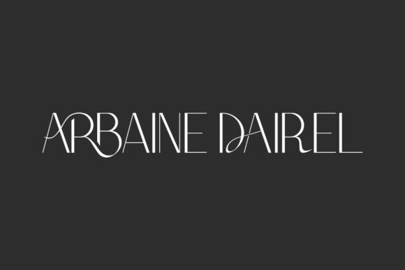 Arbaine Dairel Font for Professional Branding