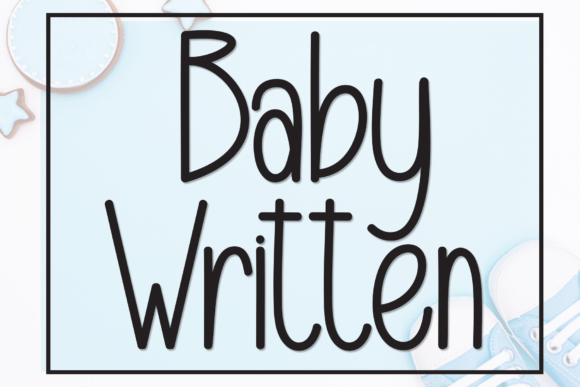 Baby Written: A Charming Handwritten Typeface for Brands