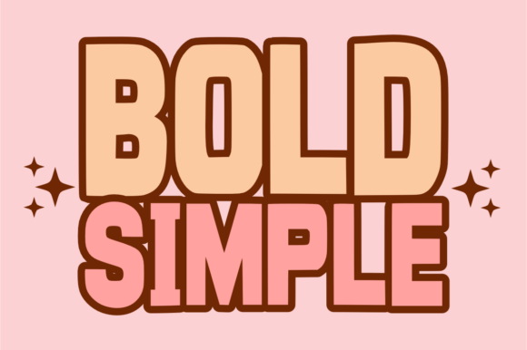 Bold Simple: The Retro Display Font for Modern Brands