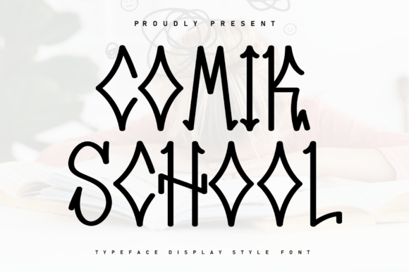 Comik School Font for Modern Web Design