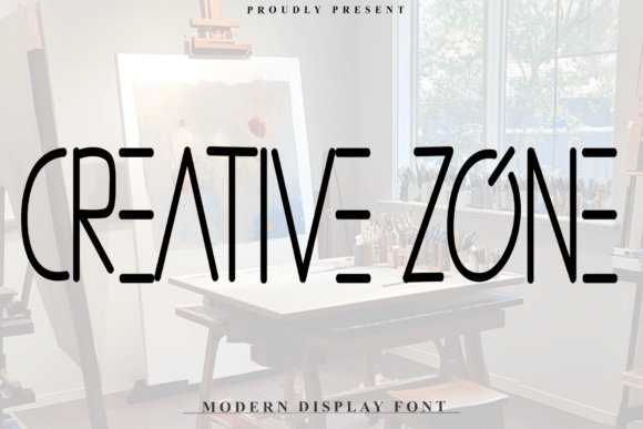 Creative Zone Typeface for Bold Campaigns