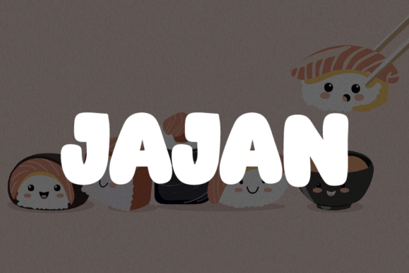 Jajan Typeface for Modern Business Branding