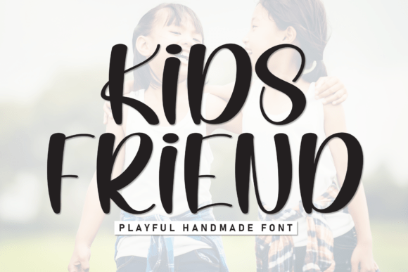 Kids Friend: The Hand-Drawn Display Font for Campaigns