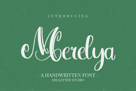 Merelya Font Review: Elegant Handwriting for Designers