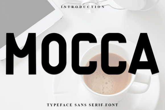 Mocca: A Festive Display Font for Holiday Design