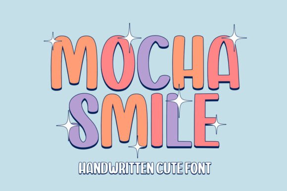 Mocha Smile Typeface for Joyful Editorial Design