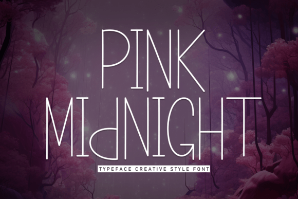 Pink Midnight: A Script Font for Modern Branding