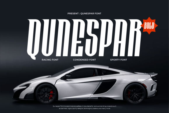 Qunespar: The High-Energy Display Font for Bold Brands