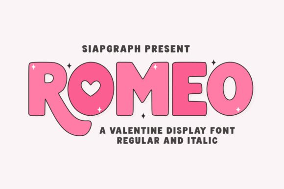 Romeo: The Retro Display Font for Bold Headlines