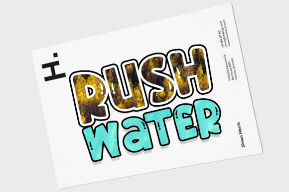 Rush Water: The Script Font for Polished Branding