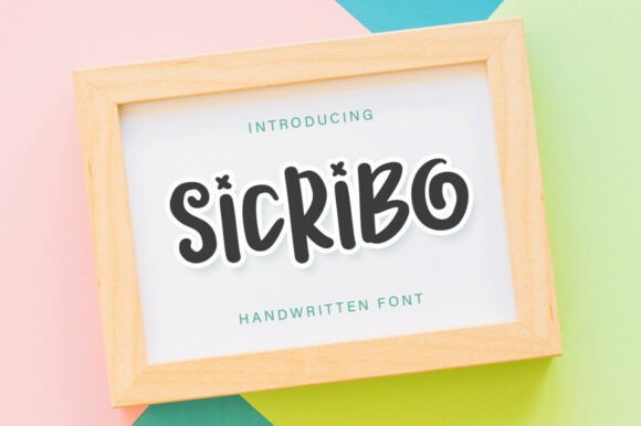 Sicribo: The Handwritten Font for Makers