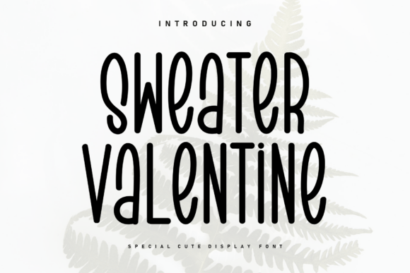 Sweater Valentine: A Handwritten Font for Makers
