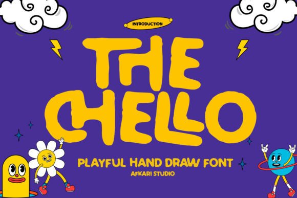 The Chello: A Playful Display Font for Crafters