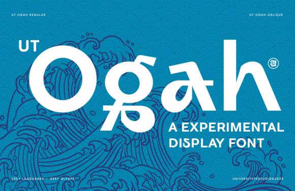 Ut Ogah: A Bold Display Font for Makers