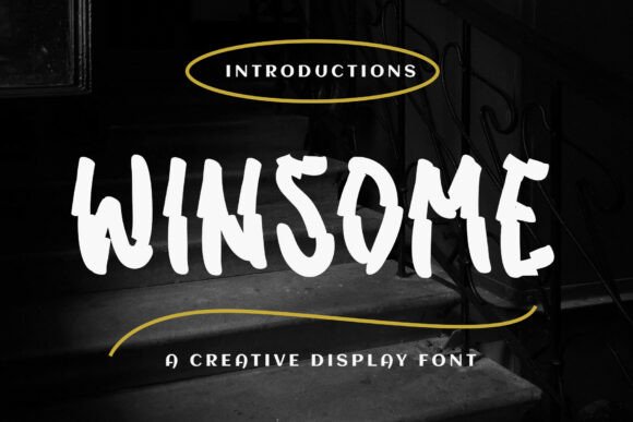 Winsome Font: Bold Display Type for Branding